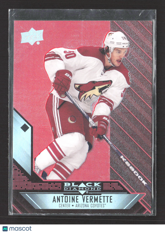 2014 Upper Deck Black Diamond Antoine Vermette #64 Ruby 44/50
