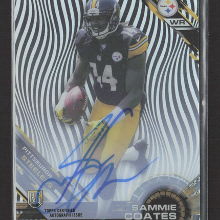 2015 Topps High Tek Sammie Coates #HT-SC Zebra Auto