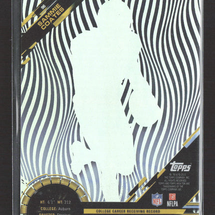 2015 Topps High Tek Sammie Coates #HT-SC Zebra Auto