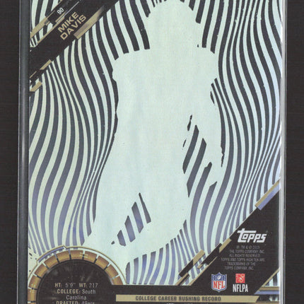 2015 Topps High Tek Mike Davis #HT-MD Zebra RC Auto