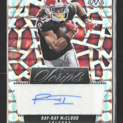 2025 Panini Mosaic Mosaic Scripts Ray-Ray McCloud #SCR-RRM Auto