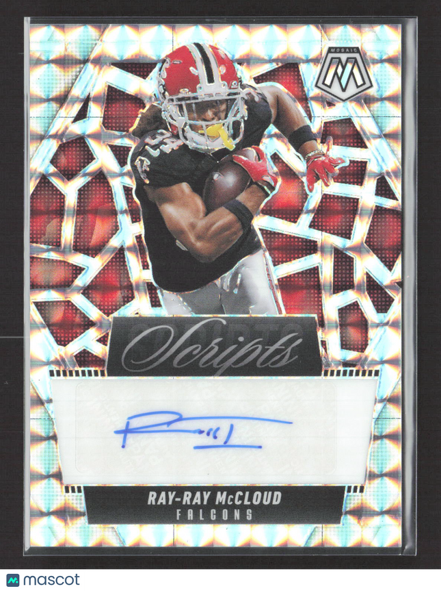 2025 Panini Mosaic Mosaic Scripts Ray-Ray McCloud #SCR-RRM Auto