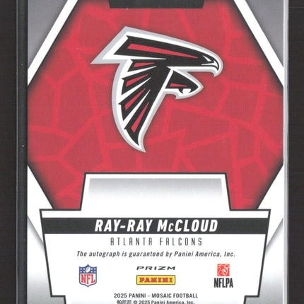 2025 Panini Mosaic Mosaic Scripts Ray-Ray McCloud #SCR-RRM Auto