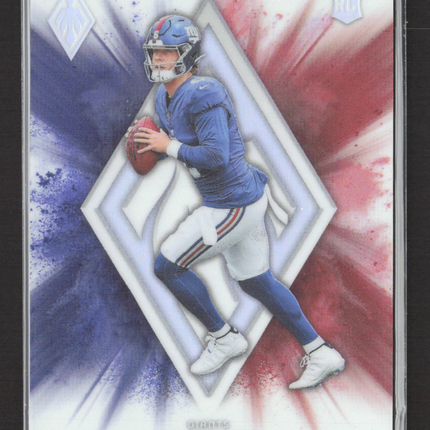2025 Panini Phoenix Football Jaxson Dart #14 RC Color Blast