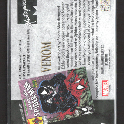 2024 Marvel Masterpieces '92 Platinum #97 Venom