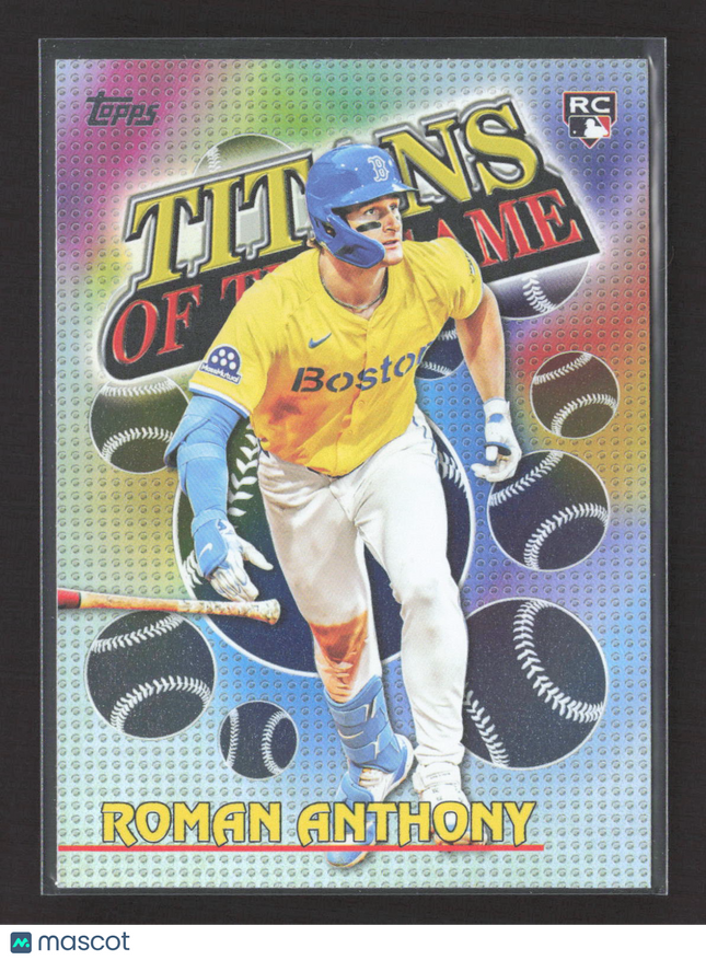 2026 Topps Titans of the Game Roman Anthony #TOG-9 RC