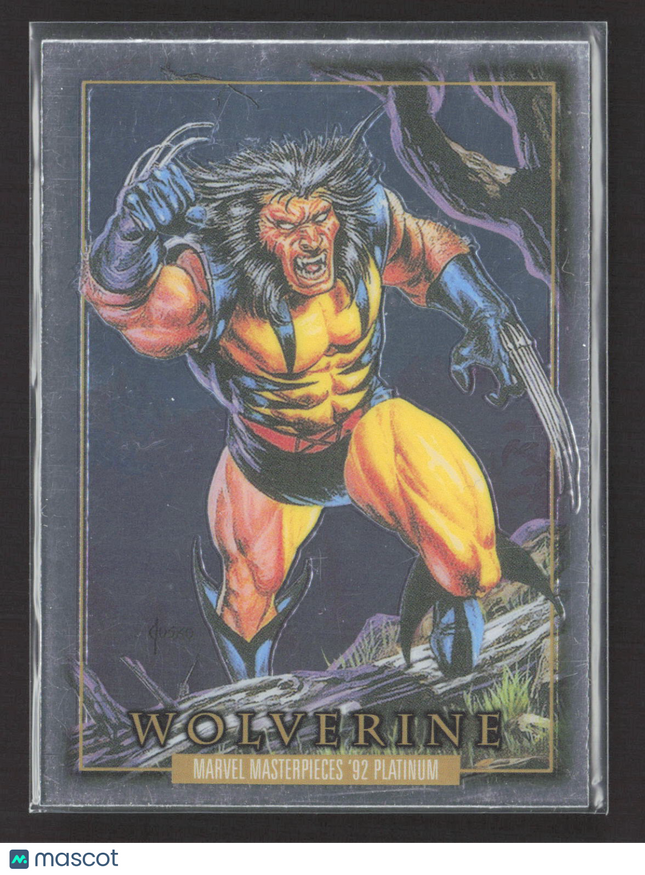 1992 Marvel Masterpieces Platinum #94 Wolverine