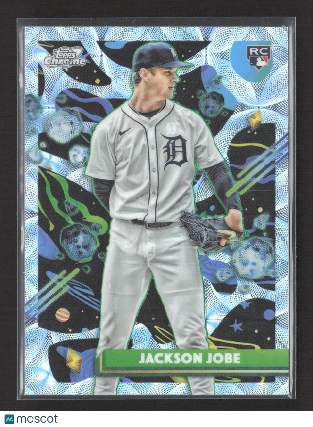 2025 Topps Chrome Cosmic Jackson Jobe #142 RC Scope