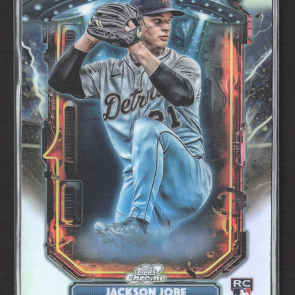 2025 Topps Chrome Jackson Jobe #ET-29 RC Extraterrestrial