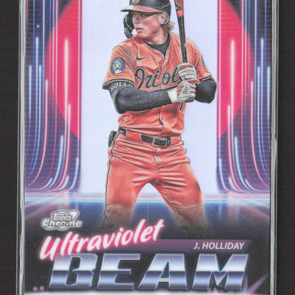 2025 Topps Chrome Ultraviolet Beam Jackson Holliday #UB-17