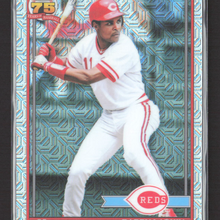 2026 Topps Chrome Platinum Anniversary Barry Larkin #91C-37 Mojo