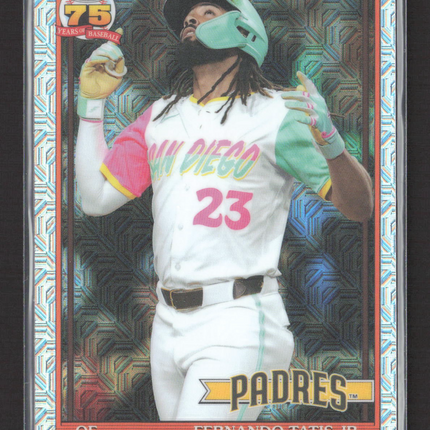 2026 Topps Chrome Silver Pack Mojo Refractor Fernando Tatis Jr. #91C-55