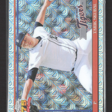 2026 Topps Chrome Silver Pack Mojo Refractor Tarik Skubal #91C-24