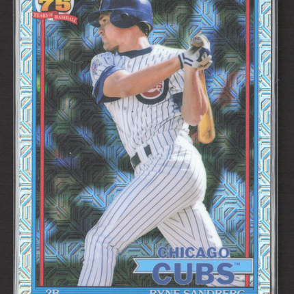 2026 Topps Chrome Platinum Anniversary Ryne Sandberg #91C-99 Mojo