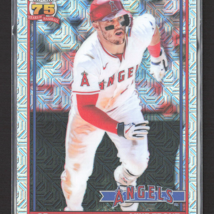 2026 Topps Chrome Silver Mojo Refractor Mike Trout #91C-42