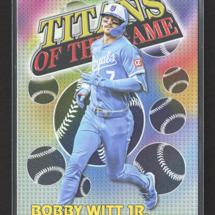 2026 Topps Titans of the Game Bobby Witt Jr. #TOG-16