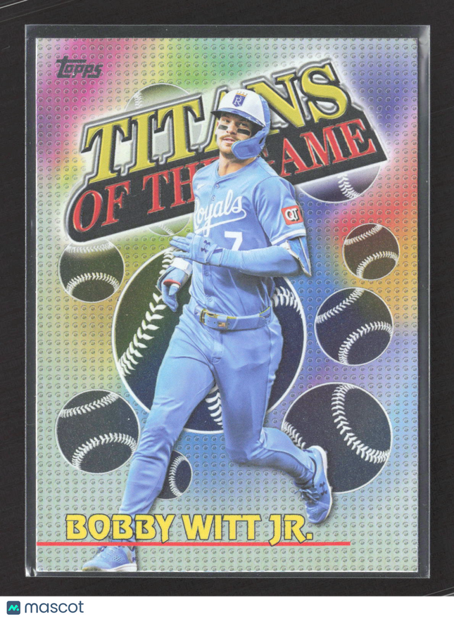 2026 Topps Titans of the Game Bobby Witt Jr. #TOG-16