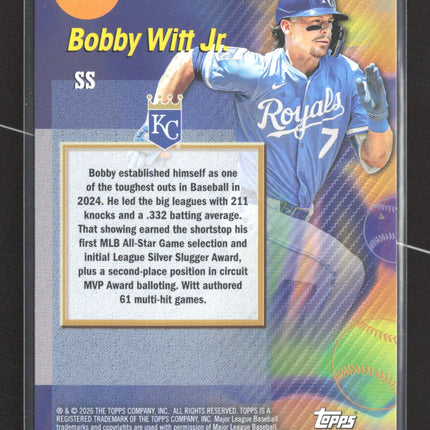 2026 Topps Titans of the Game Bobby Witt Jr. #TOG-16