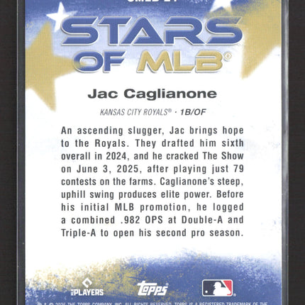 2026 Topps Stars of MLB Jac Caglianone #SMLB-24 RC
