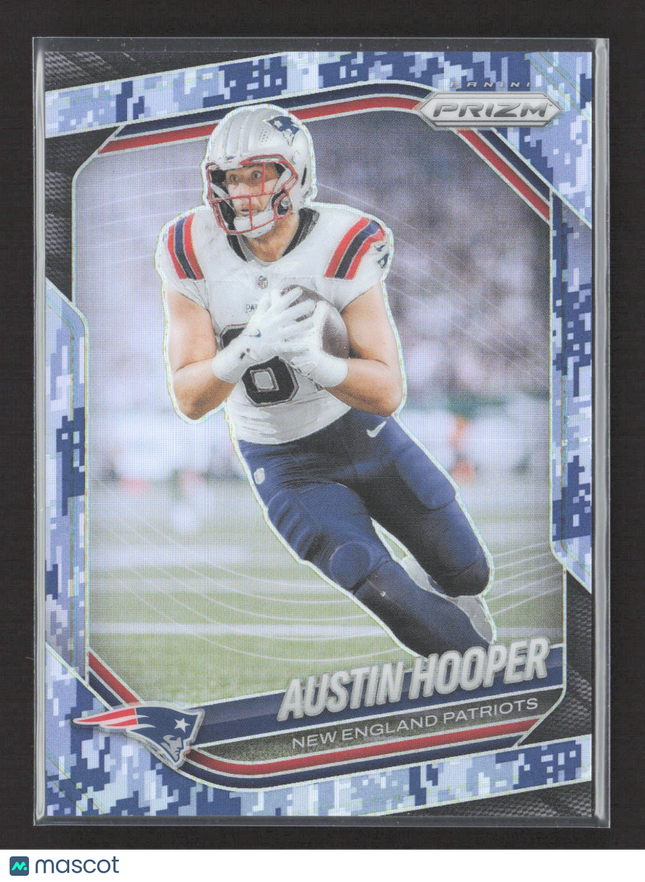 2025 Panini Prizm Austin Hooper #265 Blue Camo /25