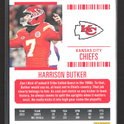 2025 Panini Contenders Football Divisional Ticket Harrison Butker #49 045/149