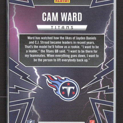 2025 Panini Phoenix Thunderbirds Cam Ward #49 RC