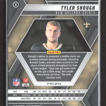 2025 Panini Mosaic Tyler Shough #273 Silver RC