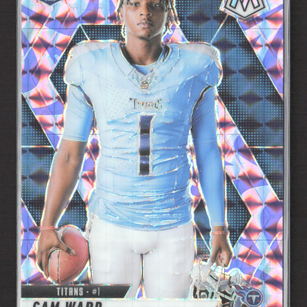 2025 Panini Mosaic Prizm Football Cam Ward #272 RC