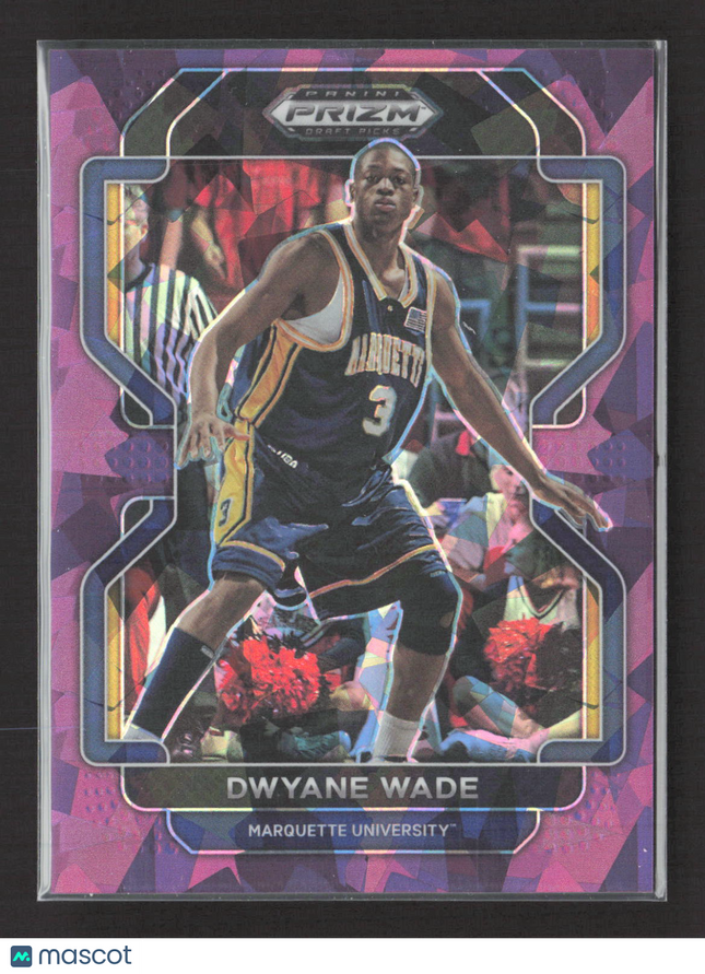 2022 Panini Prizm Draft Picks Dwyane Wade #16 Pink Ice 095/149