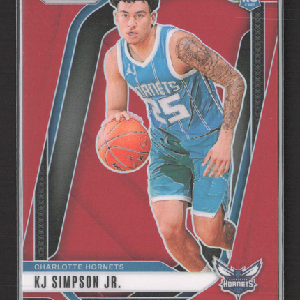 2024 Panini Prizm KJ Simpson Jr. #247 Red 277/299 RC