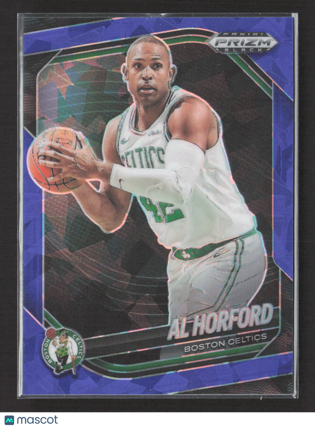 2025 Panini Prizm Black Al Horford #192 Purple 038/125