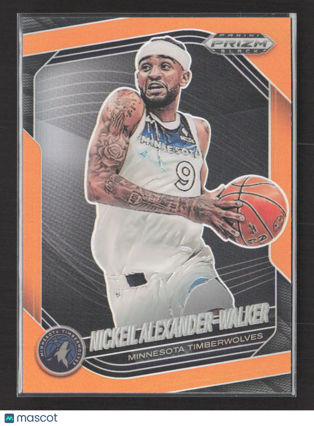 2025 Panini Prizm Black Nickeil Alexander-Walker #193 Orange 43/49