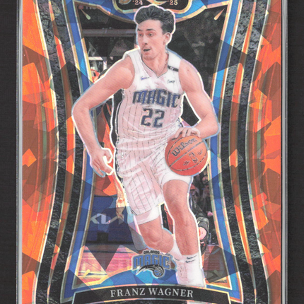 2025 Panini Select Prizm Franz Wagner #314 Orange Mezzanine
