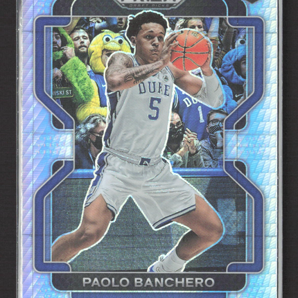 2022 Panini Prizm Draft Picks Paolo Banchero #52 Silver RC