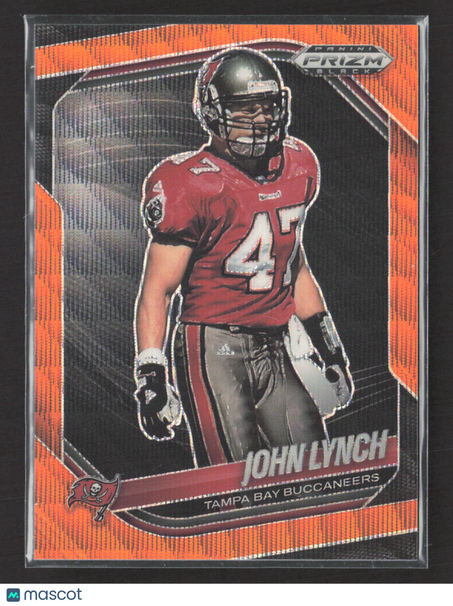 2026 Panini Prizm Black John Lynch #142 Orange 50/60