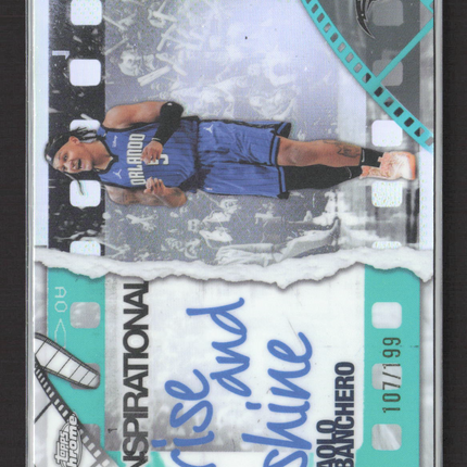 2025 Topps Chrome Inspirational Paolo Banchero #IP-16 107/199