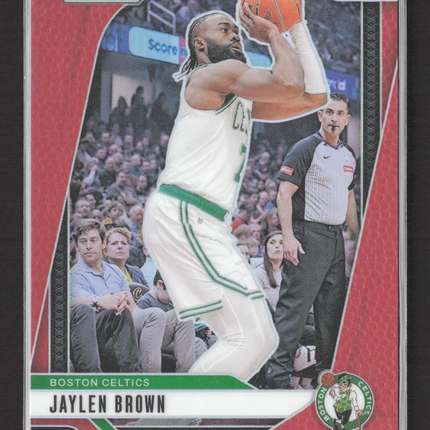 2024 Panini Prizm Jaylen Brown #139 Red 215/225