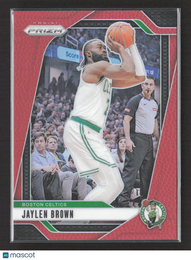 2024 Panini Prizm Jaylen Brown #139 Red 215/225