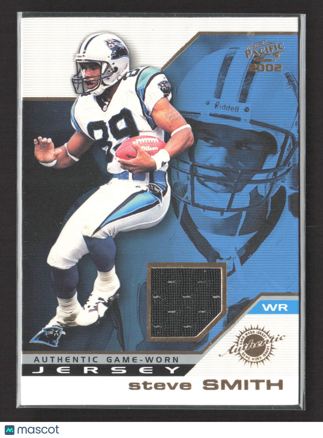 2002 Pacific Authentic Game-Worn Jersey Steve Smith #7 Game-Worn Jersey