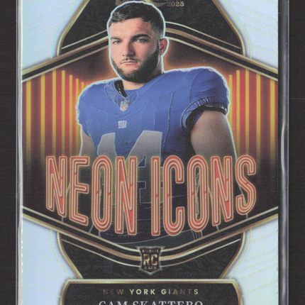 2026 Panini Select Neon Icons Cam Skattebo #20 RC