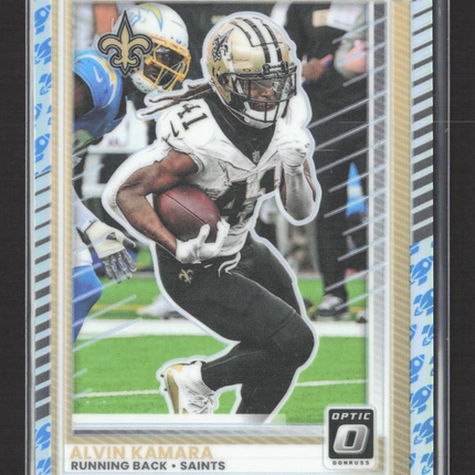 2025 Panini Donruss Optic Football Alvin Kamara #9 Rocket Blast