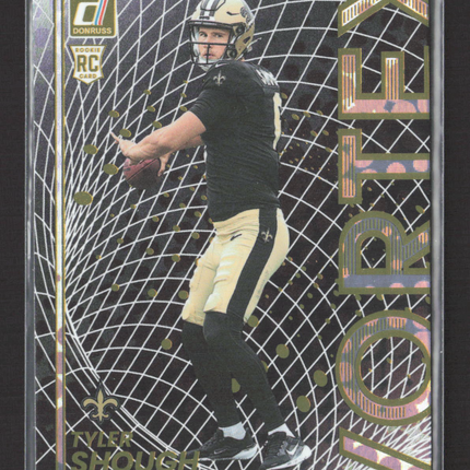2025 Panini Donruss Vortex Tyler Shough #18 RC