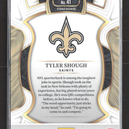 2026 Panini Select Football Concourse Tyler Shough #41 RC