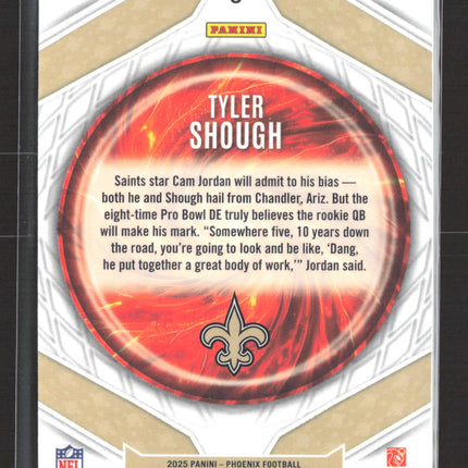 2025 Panini Phoenix Paragon Tyler Shough #6 RC