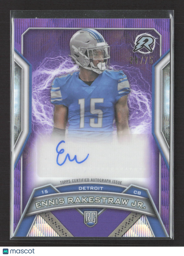 2025 Topps Resurgence Ennis Rakestraw Jr. #RRS-ER Purple 24/75 RC