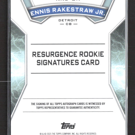 2025 Topps Resurgence Ennis Rakestraw Jr. #RRS-ER Purple 24/75 RC