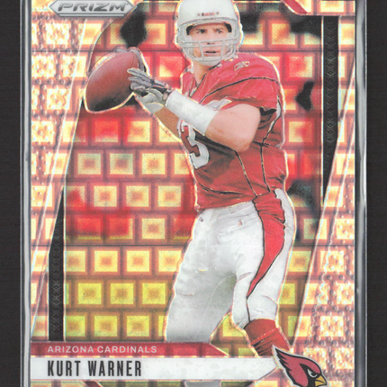 2024 Panini Prizm Football Kurt Warner #8 Orange 097/400