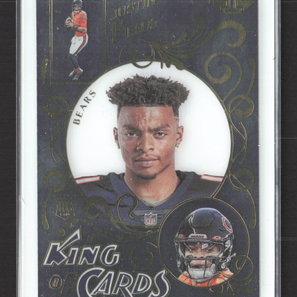 2021 Panini Illusions King of Cards Justin Fields #KC-14 RC