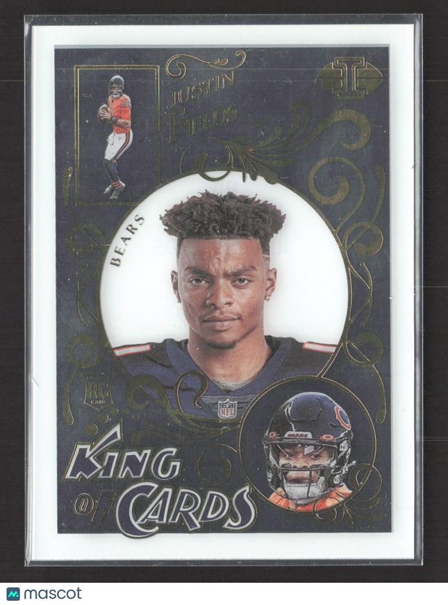 2021 Panini Illusions King of Cards Justin Fields #KC-14 RC