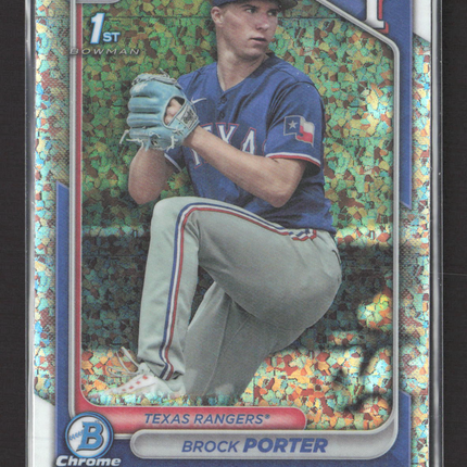 2024 Bowman Chrome Brock Porter #BCP-36  Refractor 1st Bowman